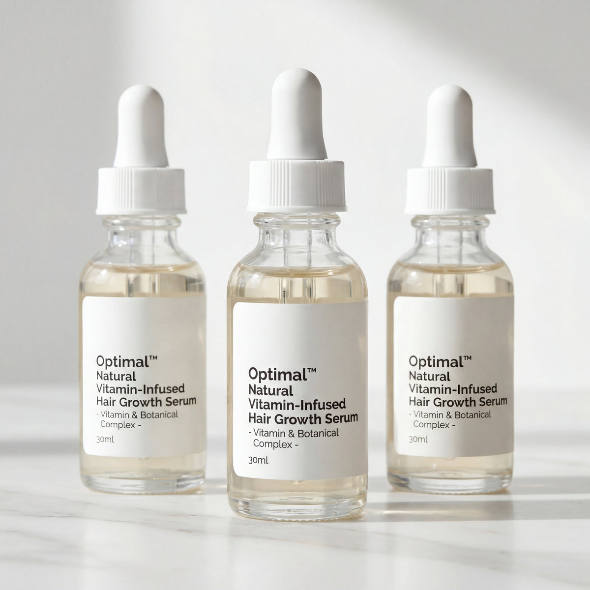 Optimal™ Natural Vitamin-Infused Hair Growth Serum